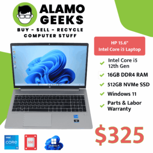 HP ProBook 450 G9 15.6" Laptop - Intel Core i5 12th Gen | 16GB DDR4 | 512GB NVMe SSD | WIN 11