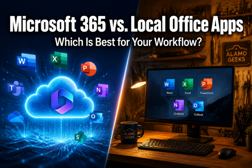 Microsoft 365 Vs Local Office Apps: Best Choice For 2026