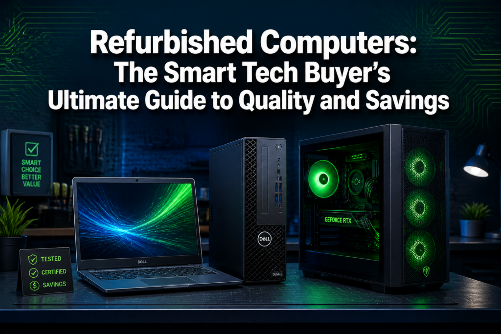 Computers Smart Version Refurbished Computers: Smart Buyer's Guide To Quality & Savings