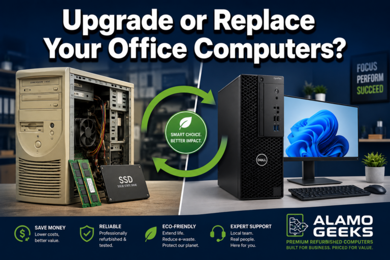 When To Upgrade Vs. Replace Your Office Hardware: A Small Business Guide To Smarter Decisions